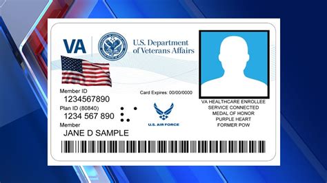 veterans affairs identification card